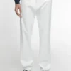 Slim Fit Denim-Effect Trousers