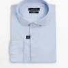Slim Fit Micro-Striped Shirt
