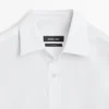 Slim Fit Stretch Cotton Blend Shirt