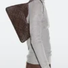 Small Braided Leather Shoulder Bag