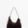 Small Split Suede Leather Bag