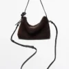 Small Split Suede Leather Bag