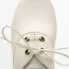 Soft Leather Lace-Up Shoes