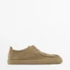 Soft Leather Moc Toe Shoes
