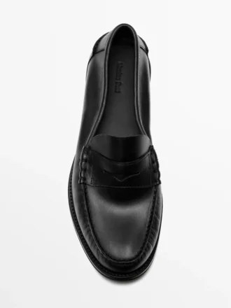 Soft Oiled Leather Loafers