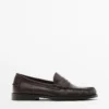 Soft Oiled Leather Penny Loafers