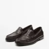 Soft Oiled Leather Penny Loafers