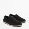 Soft Split Leather Loafers