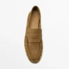 Soft Split Leather Loafers
