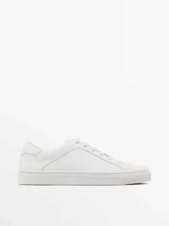 Split Suede Trainers