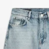 Straight-Leg High-Waist Jeans