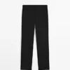 Straight-Leg Technical Trousers