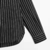 Striped Cotton Blend Shirt