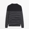 Striped Crew Neck Sweater