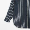 Striped Flowing Shirt with Pocket Detail