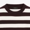 Striped Long Sleeve Cotton T-Shirt