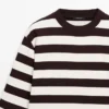 Striped Long Sleeve Cotton T-Shirt