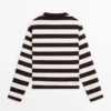 Striped Long Sleeve Cotton T-Shirt