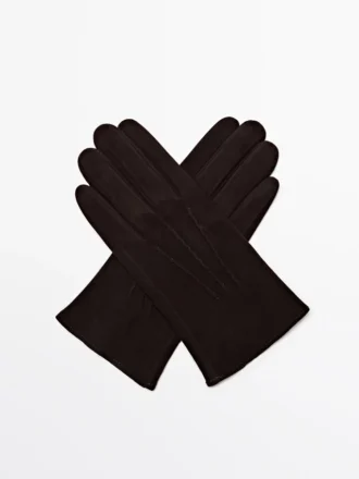 Suede Leather Gloves