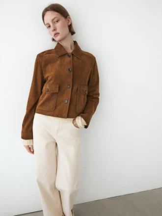 Suede Leather Jacket