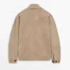 Suede Leather Overshirt