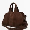 Suede Leather Travel Bag