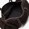 Suede Leather Travel Bag