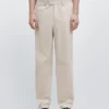 Tailored Fit Barrel Trousers