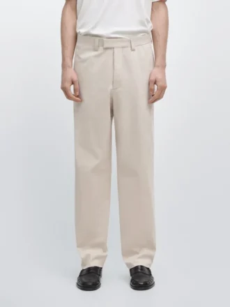 Tailored Fit Barrel Trousers