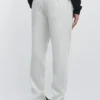 Tapered Fit Linen Trousers