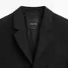 Three-Button Wool Blazer