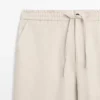 Total Look Linen Trousers with Waist Detail
