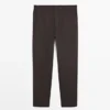 Total Look Wool Blend Trousers
