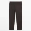 Total Look Wool Blend Trousers