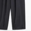 Voluminous Wide-Leg Pleated Trousers