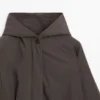 Water-Repellent Bomber Jacket with Hood