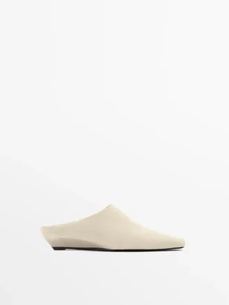 Wedge Heeled Mules