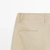 Wide-Leg Cotton Trousers