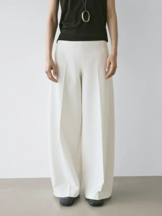 Wide-Leg Voluminous Trousers