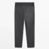 Wool Blend Flannel Trousers
