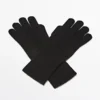 Wool Blend Knit Gloves