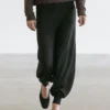 Wool Blend Knit Sarouel Trousers