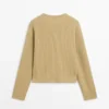 Wool Blend Knit Sweater