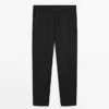 Wool Blend Trousers