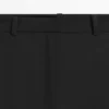 Wool Blend Trousers with Seam Detail