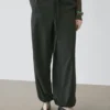 Wool Sarouel Trousers with Tie Detail