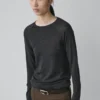 Wool T-Shirt with Raglan Sleeves